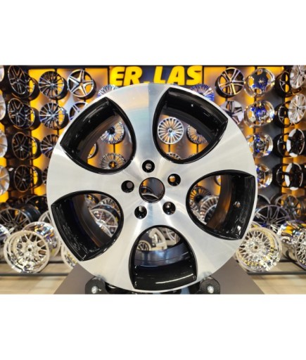 4 Adet RC-439 7,5*17 5*112 ET42 57,1 BLACK MACK JANT (Takım)
