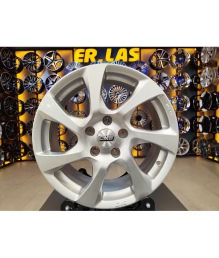 4 Adet CMS-1061 7*17 5*114.3 ET40 67.1 SILVER JANT (Takım)