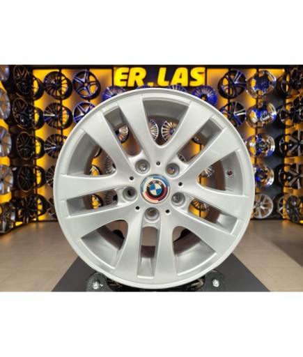 4 Adet BMW ORIJINAL 7*16 5*120 ET34 72.6 SILVER JANT REVİZE EDİLMİŞ (Takım)