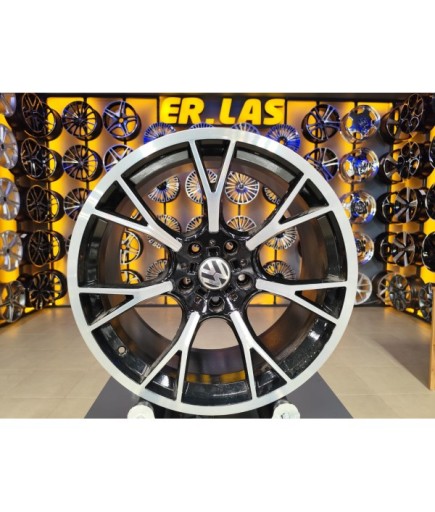 4 Adet SATO 9.5*19 5*120 ET40 BLACK MACK JANT REVİZE EDİLMİŞ (Takım)
