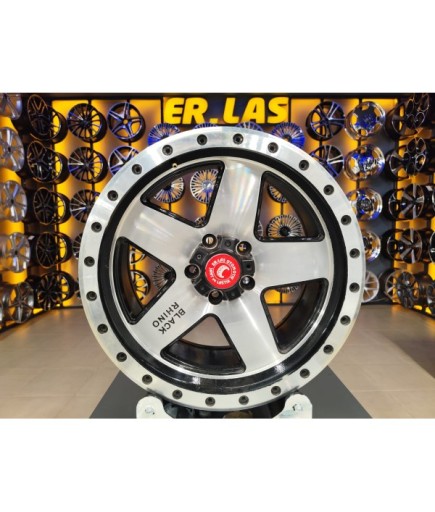 4 Adet WRS-5407 9*18 5*120 ET15 BLACK MACK JANT REVİZE EDİLMİŞ (Takım)