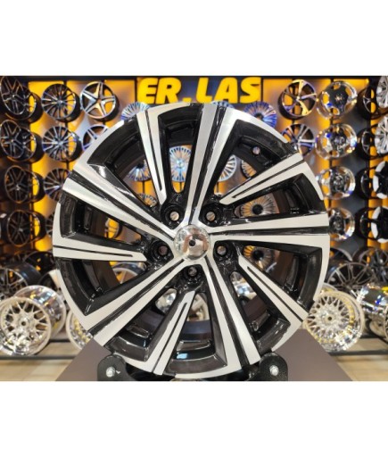 4 Adet R1-337 6.5*16 5*108 ET40 73.1 BLACK MACK JANT REVİZE EDİLMİŞ (Takım)