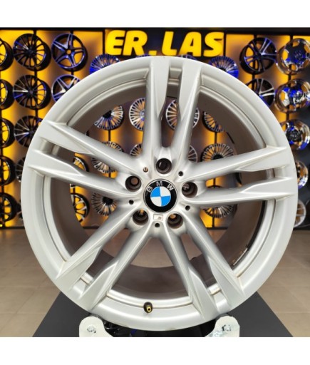4 Adet R1-1007 9.5*19 5*120 ET37 SILVER JANT REVİZE EDİLMİŞ (Takım)