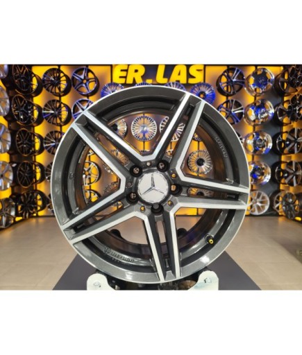 4 Adet M10-707 7*17 5*112 ET48.5 GUN MACK JANT REVİZE EDİLMİŞ (Takım)
