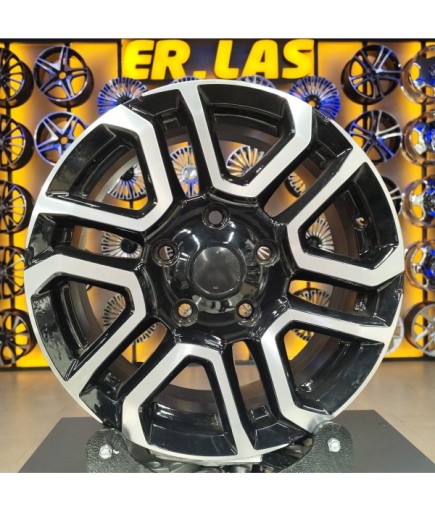 4 Adet R1-120 7*16 5*130 ET50 78.1 BLACK MACK JANT REVİZE EDİLMİŞ (Takım)