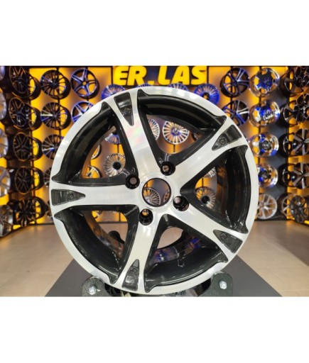 4 Adet SATO-516 6.5*15 4*108 ET35 BLACK MACK JANT REVİZE EDİLMİŞ (Takım)