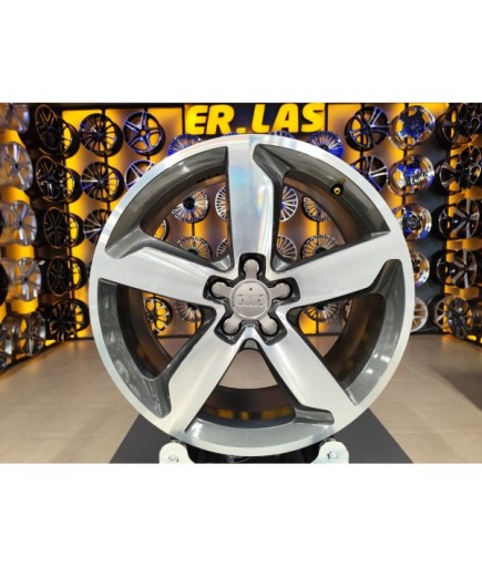4 Adet AUDİ ORIJINAL 8*19 5*112 ET39 66.5 GUN MACK JANT REVİZE EDİLMİŞ  (Takım)