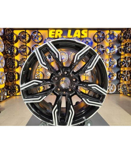 4 Adet TİTAN-7006 8*18 5*120 ET40 BLACK MACK JANT REVİZE EDİLMİŞ (Takım)