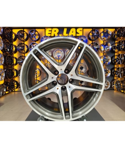 4 Adet Z36 8*18 5*112 ET45 GUN MACK JANT REVİZE EDİLMİŞ (Takım)