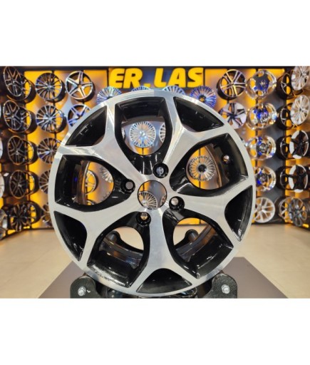 4 Adet R1-547 6*14 4*100 ET35 BLACK MACK JANT REVİZE EDİLMİŞ (Takım)
