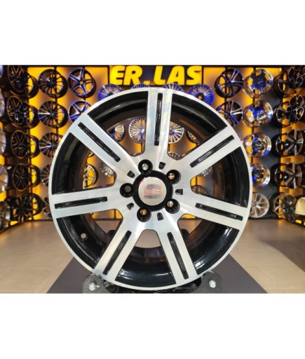 4 Adet SEAT ORIJINAL 6.5*16 5*112 ET50 57.1 BLACK MACK JANT REVİZE EDİLMİŞ (Takım)