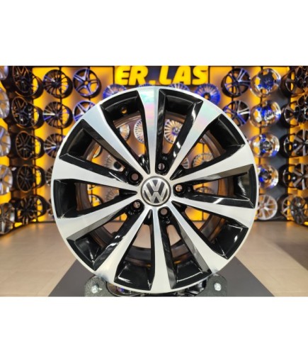4 Adet VOLKSWAGEN ORIJINAL 7*16 5*112 ET45 57.1 BLACK MACK JANT REVİZE EDİLMİŞ (Takım)