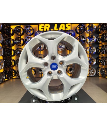 4 Adet FORD ORIJINAL 7*16 5*108 ET50 63.4 SILVER JANT REVİZE EDİLMİŞ (Takım)