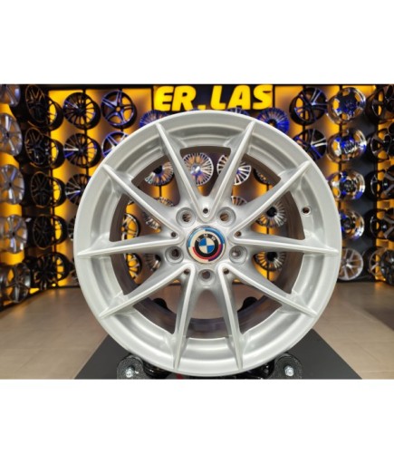 4 Adet BMW ORIJINAL 7*16 5*120 ET31 72.6 SILVER JANT REVİZE EDİLMİŞ (Takım)
