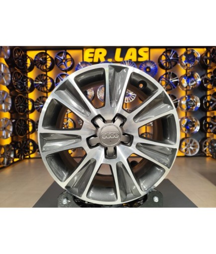 4 Adet AUDİ ORIJINAL 6.5*15 5*100 ET34 57.1 GUN MACK JANT REVİZE EDİLMİŞ (Takım)