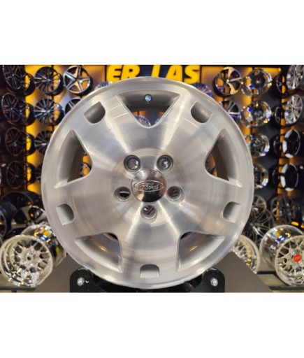 4 Adet FORD ORIJINAL 6*15 5*108 ET52.5 63.4 SILVER JANT REVİZE EDİLMİŞ (Takım)