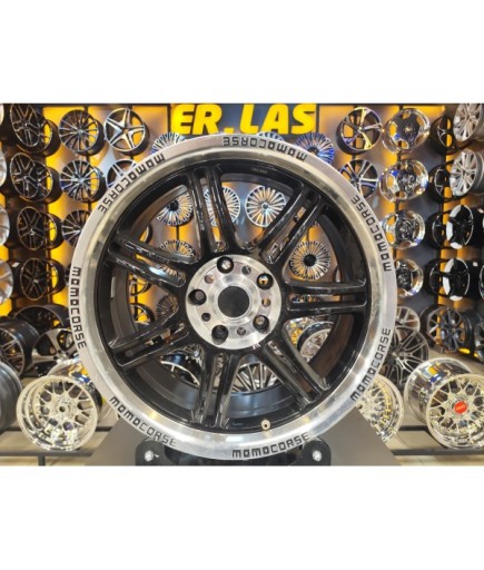 4 Adet TYP-509 8*18 5*108/120 ET35 BLACK MACK JANT REVİZE EDİLMİŞ (Takım)