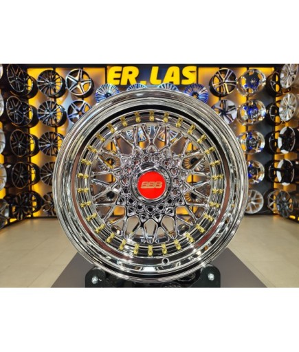 2 Adet BK-942 10*16 4*100 ET12 73.1 VACOOM CROM GOLD (ARKA) JANT (Takım)