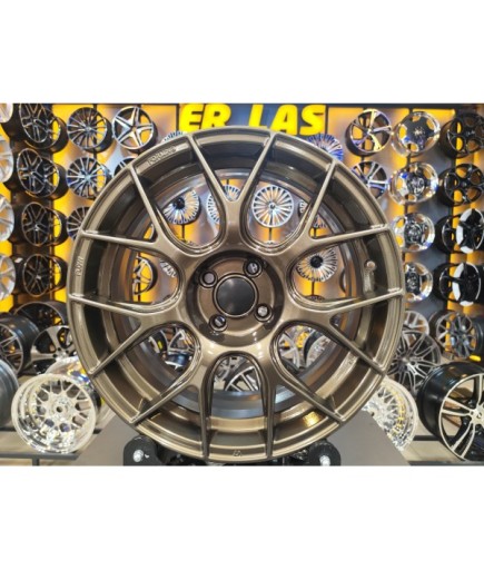 4 Adet R1A-DSW-616-17 7.5*17 4*100 ET35 67.1 BRONZE JANT (Takım)