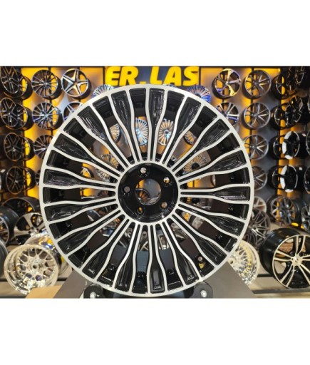 4 Adet RC-464 8*18 5*112 ET35 BLACK MACK JANT REVİZE EDİLMİŞ (Takım)