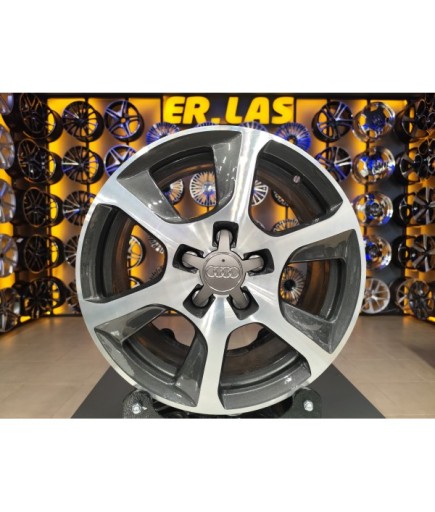 4 Adet AUDİ ORIJINAL 7.5*16 5*112 ET45 57.1 GUN MACK JANT YENİLENMİŞ (Takım)