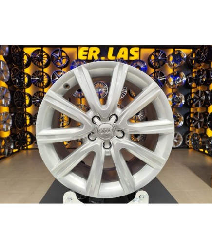 4 Adet AUDİ ORIJINAL 8*18 5*112 ET39 57.1 SILVER JANT YENİLENMİŞ (Takım)