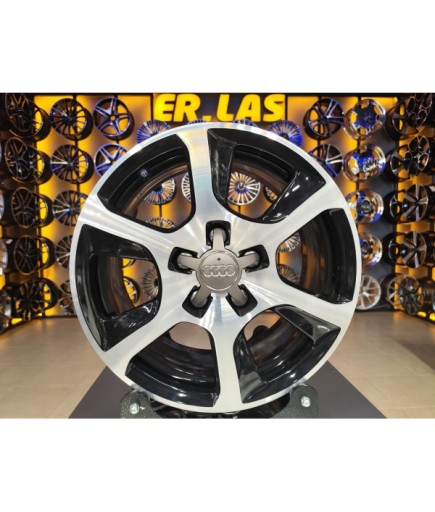 4 Adet AUDİ ORIJINAL 7.5*16 5*112 ET45 57.1 BLACK MACK JANT YENİLENMİŞ (Takım)