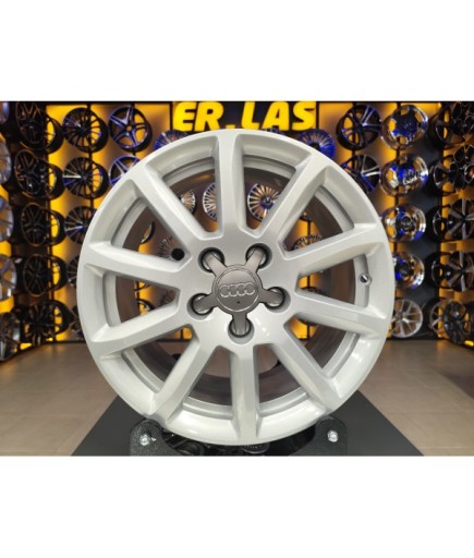 4 Adet AUDİ ORIJINAL 7.5*16 5*112 ET45 57.1 SILVER JANT YENİLENMİŞ (Takım)