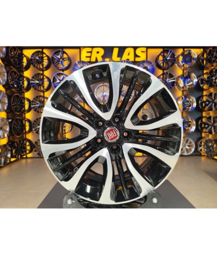 4 Adet FİAT ORIJINAL 6.5*16 5*98 ET39 58.1 BLACK MACK JANT YENİLENMİŞ (Takım)
