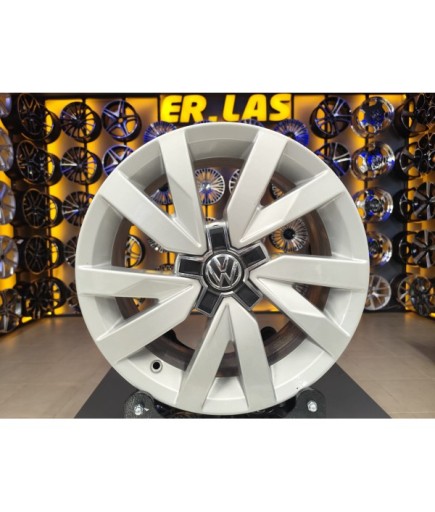 4 Adet VOLKSWAGEN ORIJINAL 6.5*16 5*112 ET41 57.1 SILVER JANT YENİLENMİŞ (Takım)