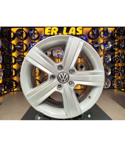 4 Adet VOLKSWAGEN ORIJINAL 6.5*16 5*112 ET40 57.1 SILVER JANT YENİLENMİŞ (Takım)