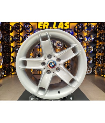 4 Adet BMW ORIJINAL 8*17 5*120 ET20 72.6 SILVER JANT YENİLENMİŞ (Takım)
