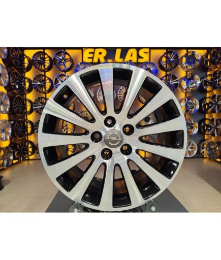 4 Adet OPEL ORIJINAL 8*18 5*120 ET42 67.1 BLACK MACK JANT YENİLENMİŞ (Takım)