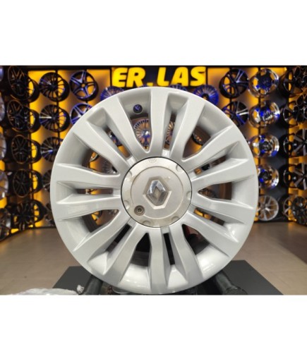 4 Adet RENAULT ORIJINAL 6*15 4*100 ET43 60.1 SILVER JANT YENİLENMİŞ (Takım)