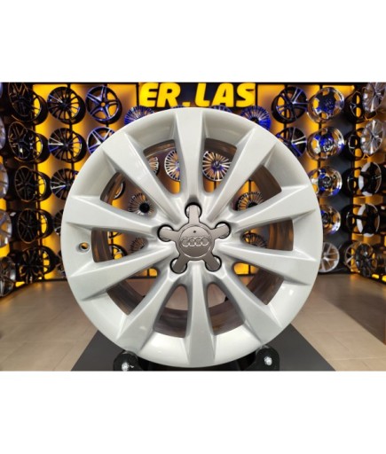 4 Adet AUDİ ORIJINAL 8*17 5*112 ET39 57.1 SILVER JANT YENİLENMİŞ (Takım)