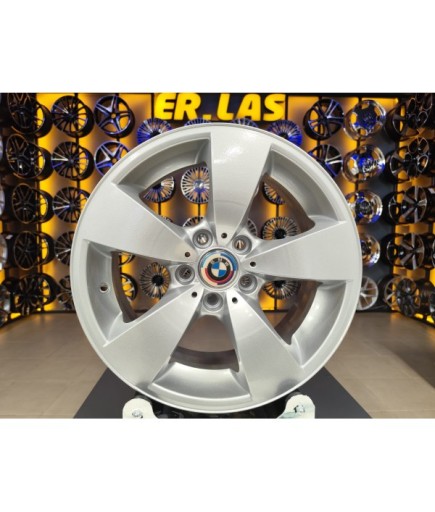 4 Adet BMW ORIJINAL 7.5*17 5*120 ET20 72.6 SILVER JANT YENİLENMİŞ (Takım)