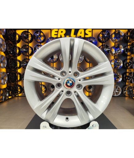 4 Adet BMW ORIJINAL 7.5*17 5*120 ET37 72.6 SILVER JANT YENİLENMİŞ (Takım)