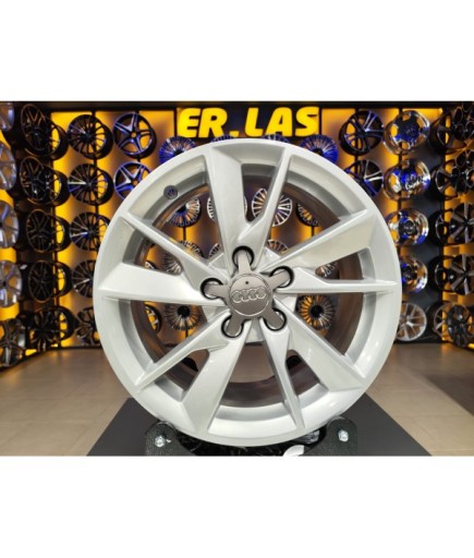 4 Adet AUDİ ORIJINAL 7*16 5*112 ET32 57.1 SILVER JANT YENİLENMİŞ (Takım)
