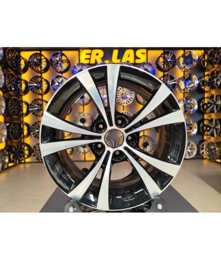 4 Adet ALFA ROMEO ORIJINAL 7*16 5*110 ET41 65.1 BLACK MACK JANT YENİLENMİŞ (Takım)