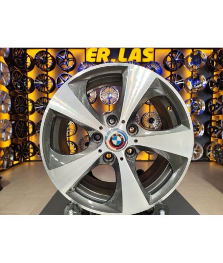 4 Adet BMW ORIJINAL 7*16 5*120 ET31 72.6 GUN MACK JANT YENİLENMİŞ (Takım)