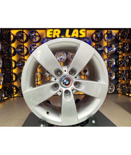 4 Adet BMW ORIJINAL 7*16 5*120 ET20 72.6 SILVER JANT YENİLENMİŞ (Takım)
