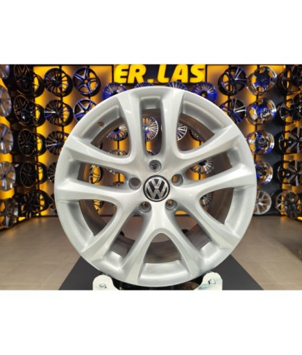 4 Adet VOLKSWAGEN ORIJINAL 8*17 5*112 ET41 57.1 SILVER JANT YENİLENMİŞ (Takım)