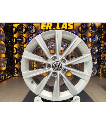 4 Adet VOLKSWAGEN ORIJINAL 7*17 5*112 ET43 57.1 SILVER JANT YENİLENMİŞ (Takım)