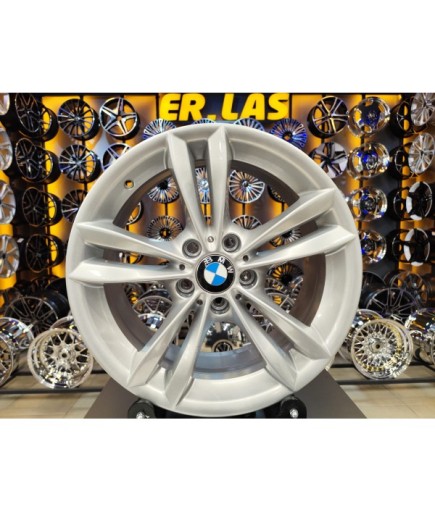 4 Adet BMW ORIJINAL 8*18 5*120 ET34 72.6 SILVER JANT YENİLENMİŞ (Takım)