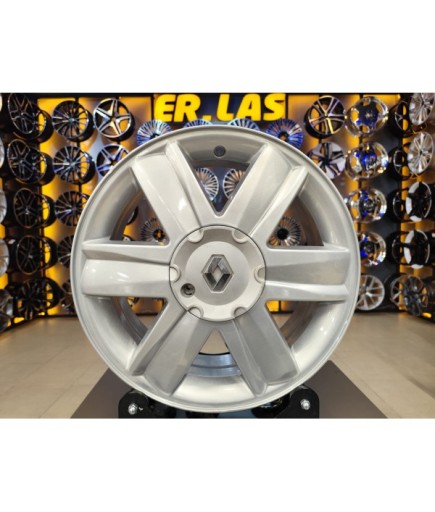 4 Adet RENAULT ORIJINAL 6.5*16 4*100 ET43 60.1 SILVER JANT YENİLENMİŞ (Takım)