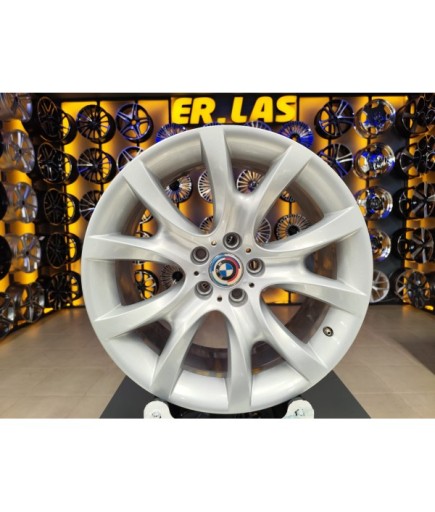 4 Adet BMW ORIJINAL 8-9*19 5*120 ET18 72.6 SILVER JANT YENİLENMİŞ (Takım)