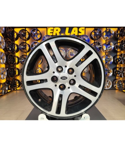 4 Adet LAND ROVER ORIJINAL 8*18 5*120 ET53 72.6 BLACK MACK JANT YENİLENMİŞ (Takım)
