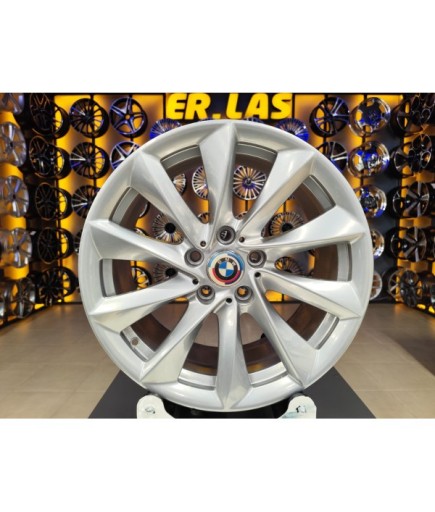4 Adet BMW ORIJINAL 8-9*18 5*120 ET43 72.6 SILVER JANT YENİLENMİŞ (Takım)