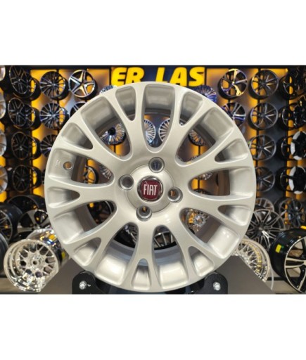 4 Adet FİAT ORIJINAL 6*15 4*98 ET43 58.1 SILVER JANT YENİLENMİŞ (Takım)