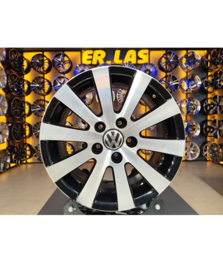 4 Adet VOLKSWAGEN ORIJINAL 7*16 5*112 ET45 57.1 BLACK MACK JANT YENİLENMİŞ (Takım)